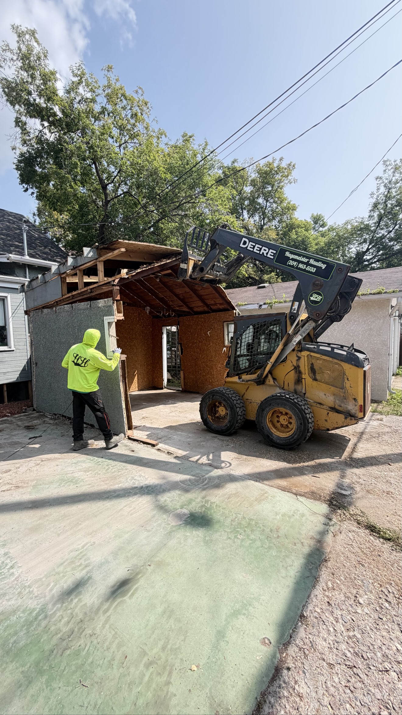 Featured image for “What Actually Happens When a Garage Comes Down?”
